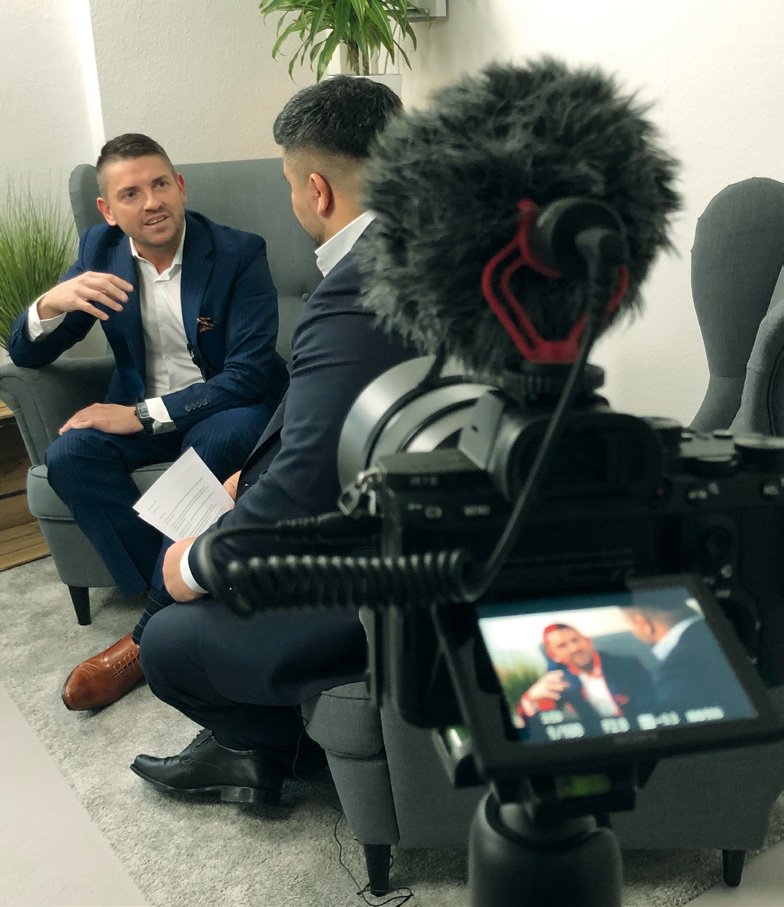 Samer Mohamad im Interview mit Jerome Hoerth Samer Mohamad im Interview mit Jerome Hoerth