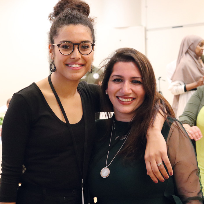 Rawan Fousfos und Ines Fatnassi Rawan Fousfos und Ines Fatnassi